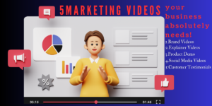 5 product marketing videos your business absolutely needs